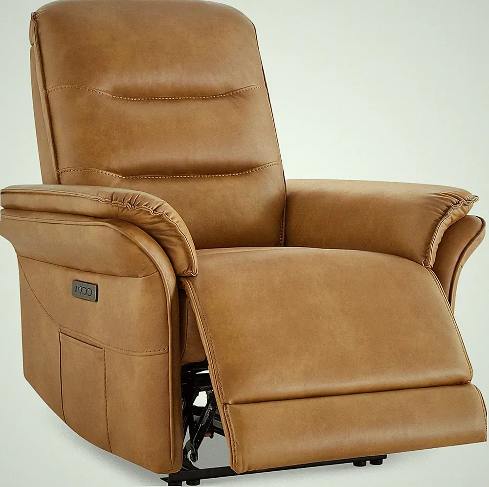 Modern Power Recliner Chair with USB, Adjustable Headrest & Footrest