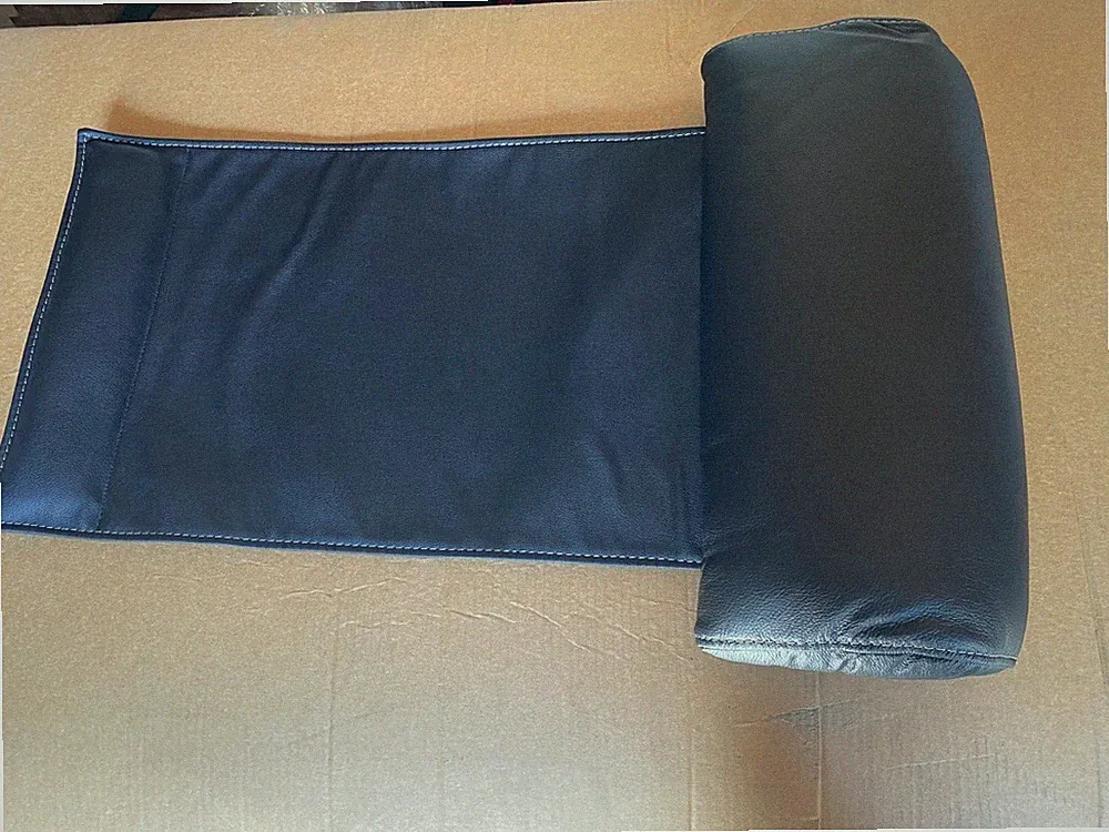 PC-8500 BLK Leather Perfect Chair Recliner Neck Head Support Pillow Human Touch
