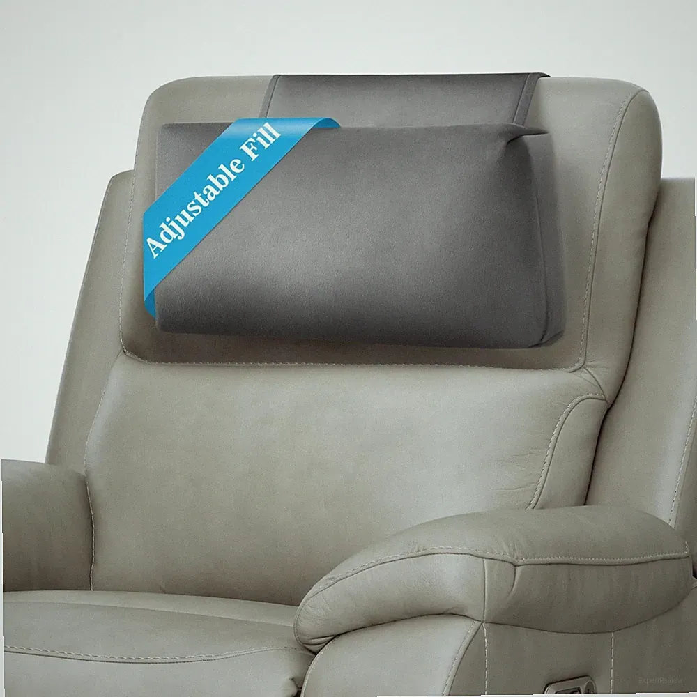 Recliner Headrest Pillow, Adjustable Neck & Head Support Pillow, Soft Velvet...