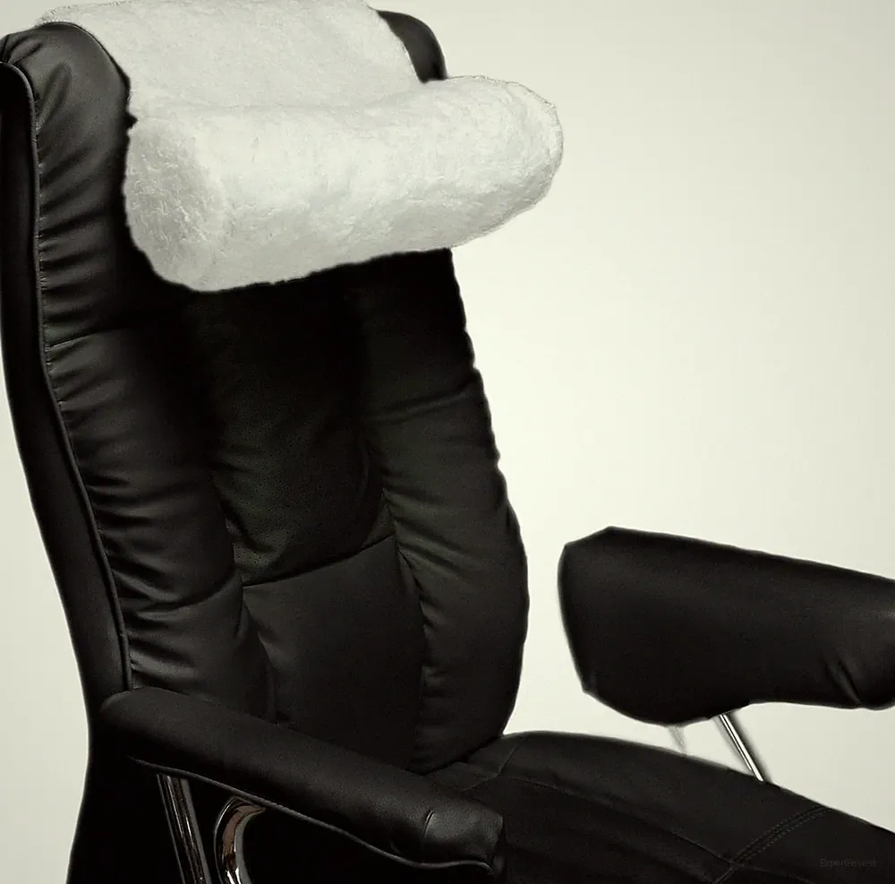 Recliner Neck and Head Pillow Non Slip Fleece Couch Support Comfort Pillow Ro...