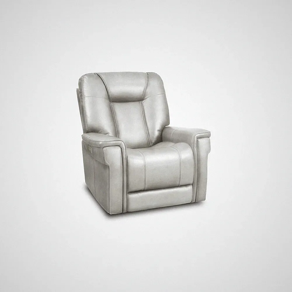 Sanibel Power Recliner w/Power Head Rest & Power Lumbar (Lay Flat)